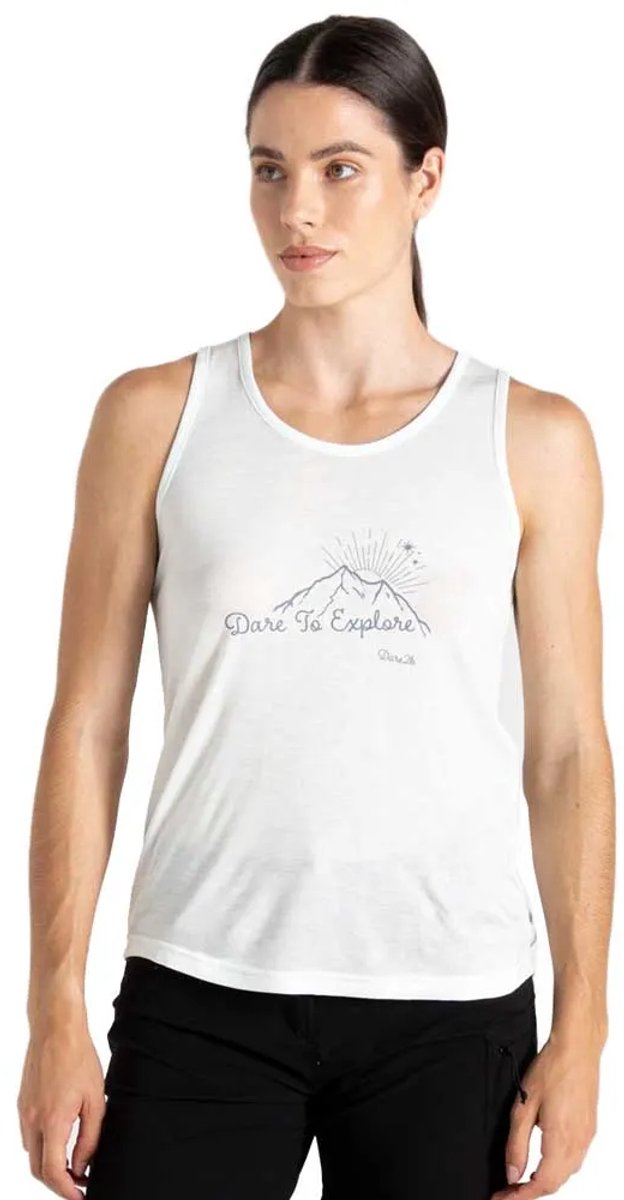 Dare2b Harmonic Mouwloos T-shirt Vrouw Blauw