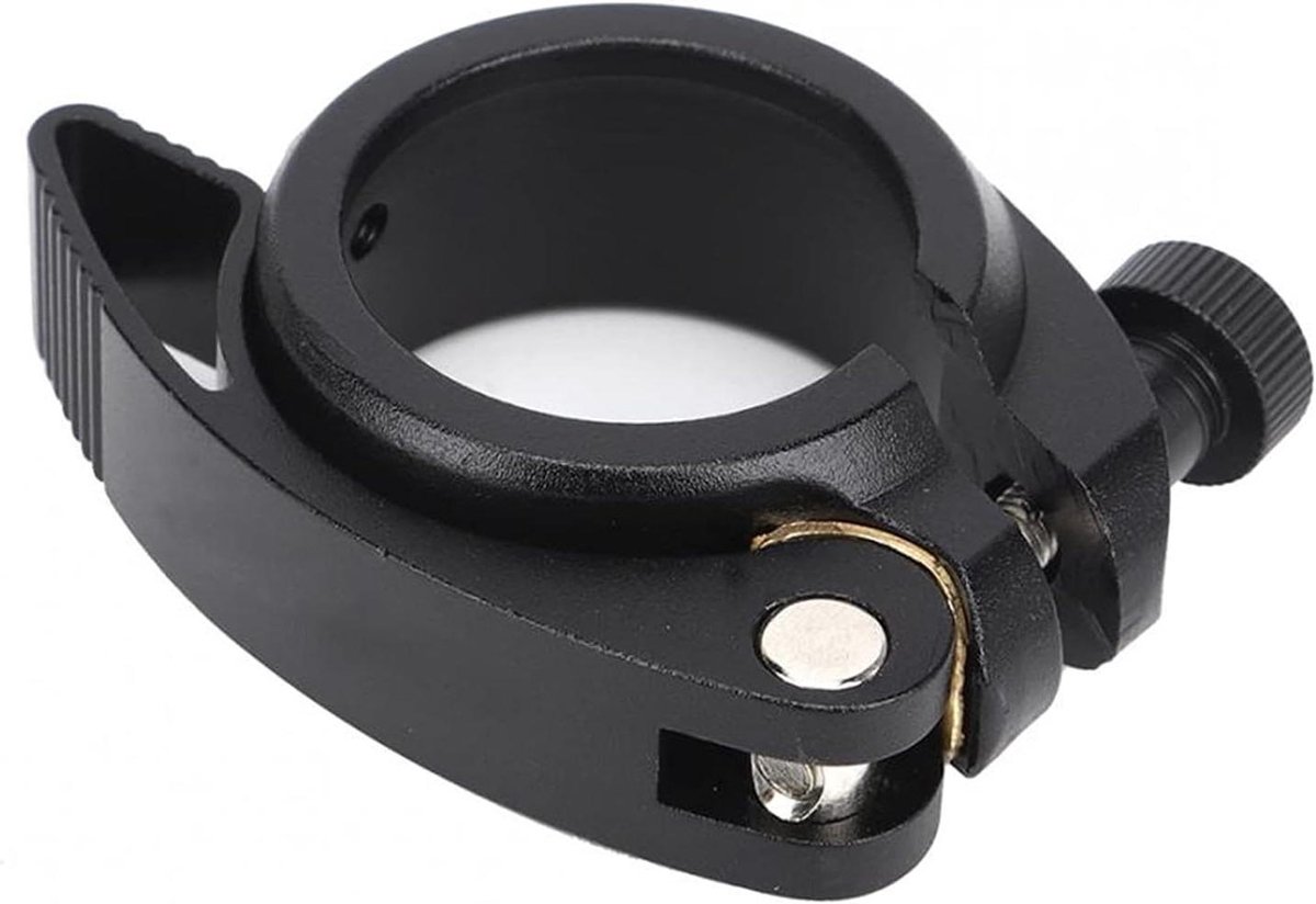 Zadelpen Klem - Fiets Onderdeel - Fiets Zadel Verstellen - Snelspansysteem - 3 Stuks 40mm - Zwart