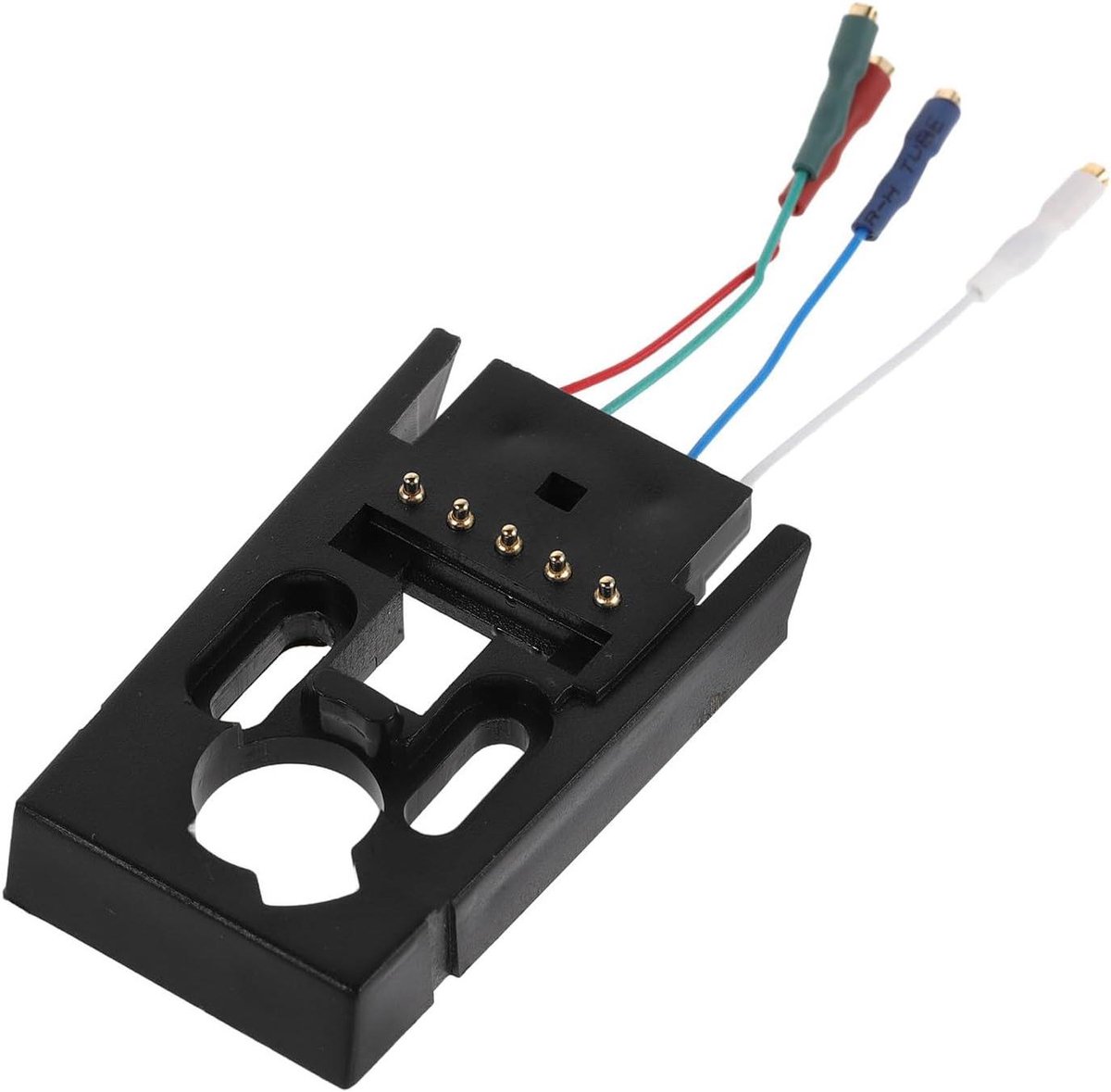 Stylus Cartridge Adapter - Pickup Houder - Vinyl Luisteren - Micro-verstelbaar - 7.6 cm - Zwart