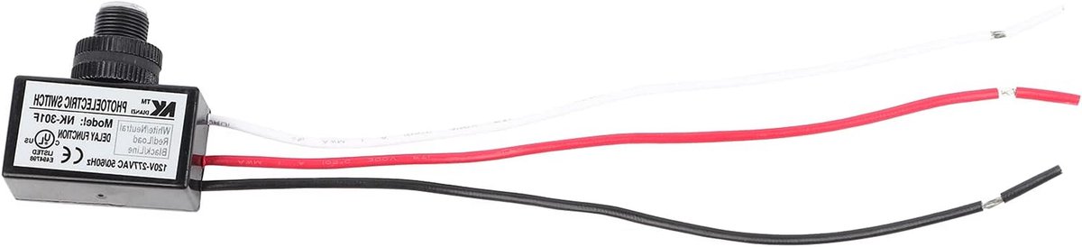 Automatische Lichtsensor Schakelaar 120V-277V - Aan/Uit voor Buitenverlichting Tuin