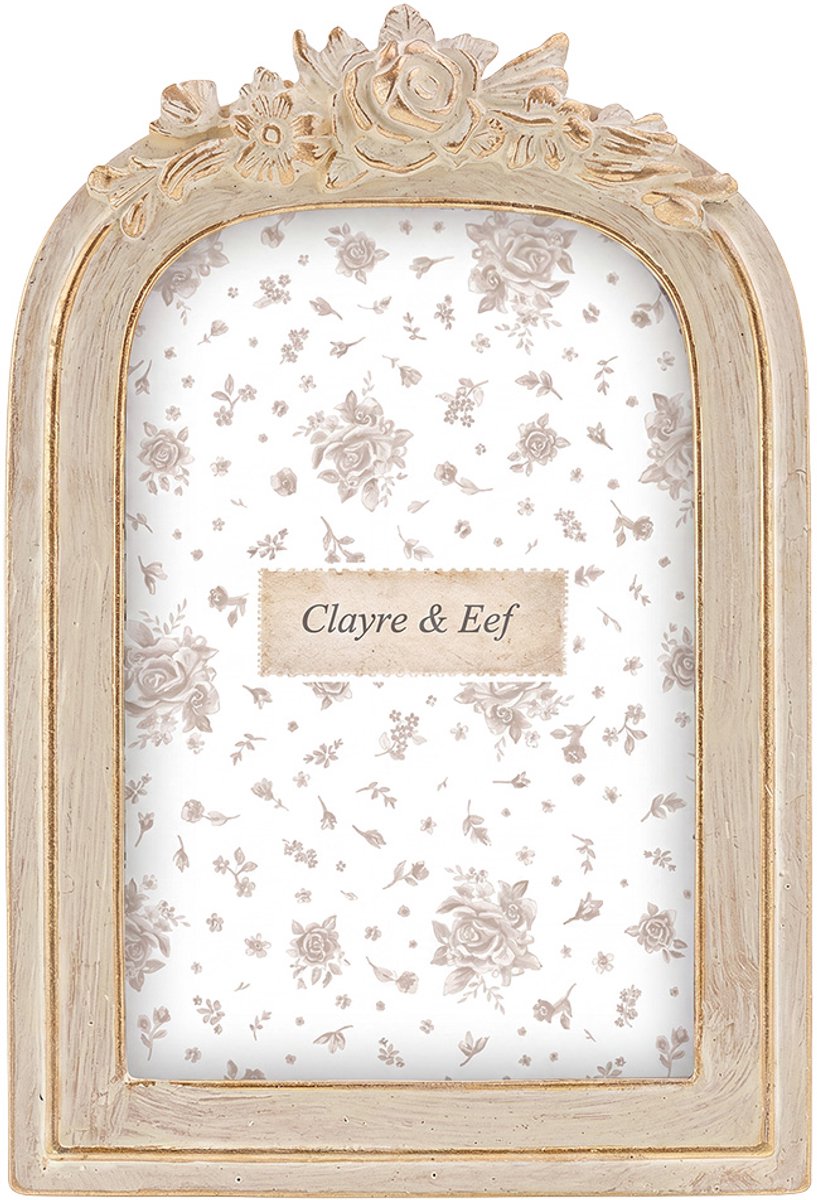 Clayre & Eef Fotolijst Beige Kunststof