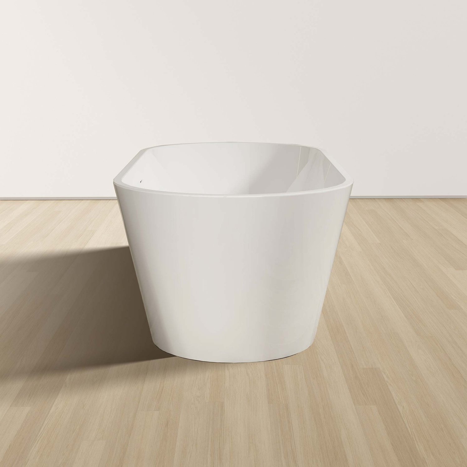 H&F Luxe Vrijstaand Bad 180x80 cm Wit – Ergonomisch Acryl Ligbad voor Ultiem Spa-comfort Thuis