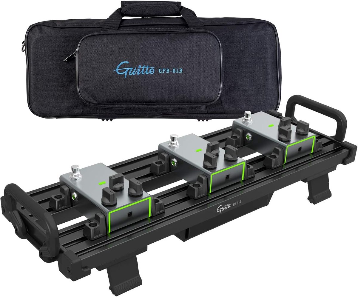 Guitar Pedal Board - Compact & Sterk - Aluminium Legering - Eenvoudige Montage - ShopVlot