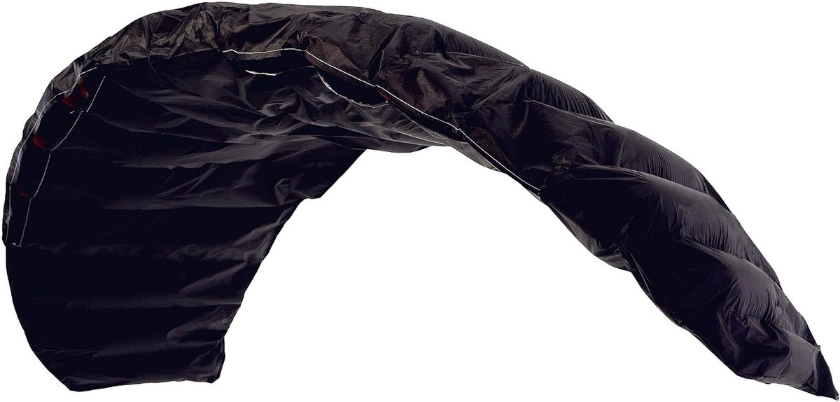 Tweelijns vlieger 250 cm - zwart - super snel - ideaal voor snelheidsliefhebbers - SnelShoppen