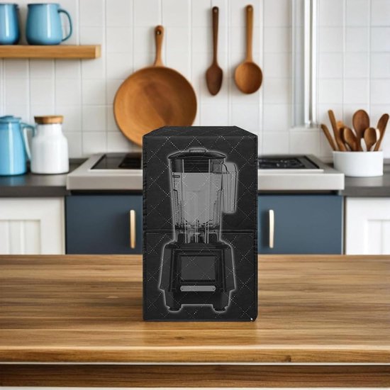 Blenderhoes - Keukenmachine Cover - Aanrecht Beschermen - Stof- en Krasbestendig - 27 x 26 x 4 cm - Single Feature — afbeelding 2