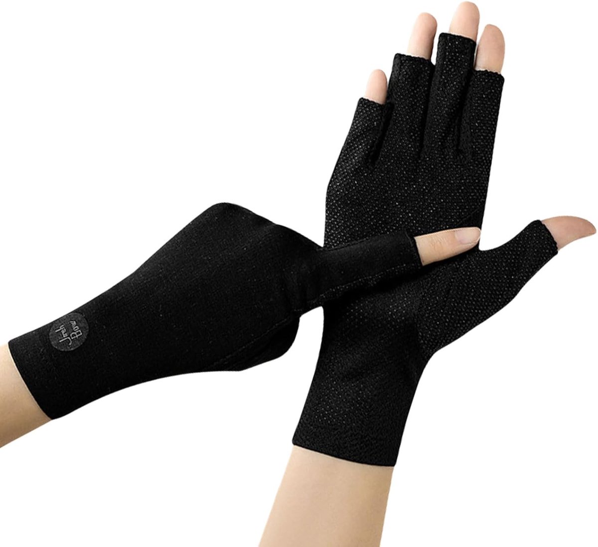 Zomer UV Bescherming Rijhandschoenen Dames - Halve Vinger Zonnebrandhandschoenen - Non-Slip Bescherming - SnelShoppen