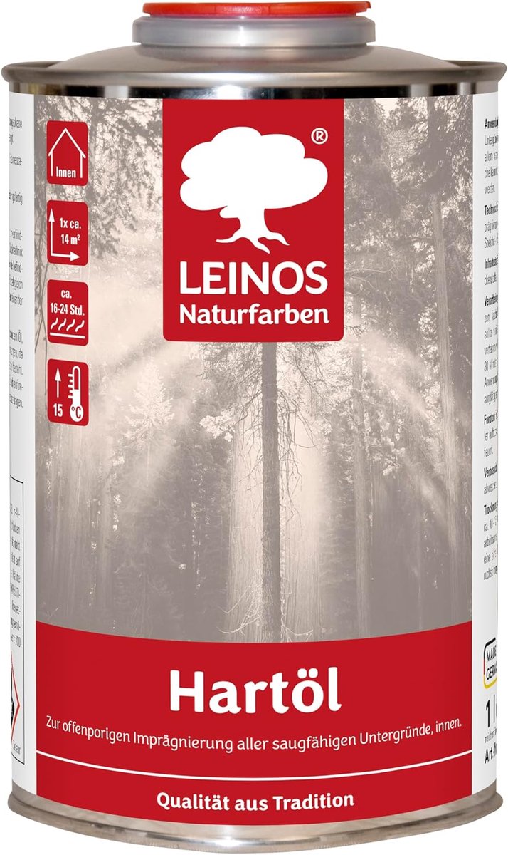 Houtolie 1 Litre - Kleurloze Hardolie - Voor Tafels en Meubels - Effectieve Bescherming en Onderhoud - ShopVlot