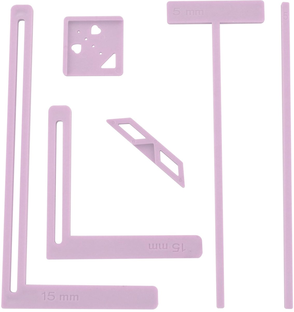 boekbinder-tool 6-delig - compleet met sjablonen - snijhandleiding inbegrepen - ideaal voor notitieboek en junkdagboek - ShopVlot