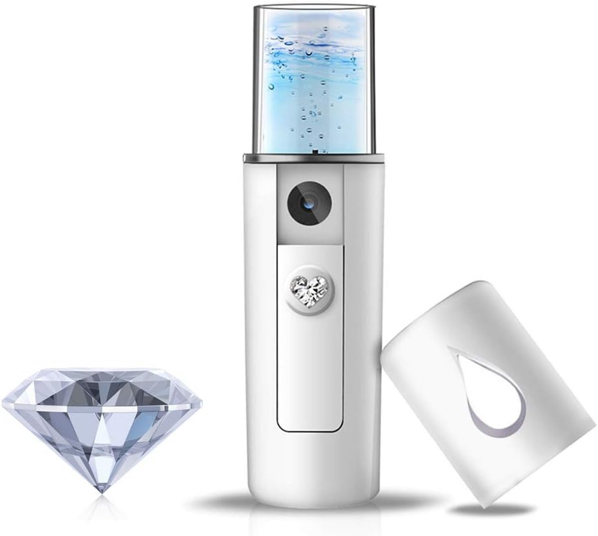 Gezichtsspray Nano - Mini Beauty apparaat - USB oplaadbaar - Hydrateert zonder make-up te beschadigen - ShopVlot