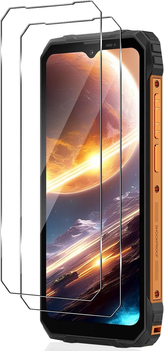 Gehard glas schermbescherming - 2 stuks - 9H hardheid - krasbestendig en luchtbelvrij - ShopVlot