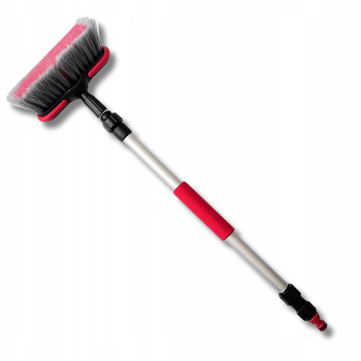 Telescopische - wasborstel - Auto - 60-100cm - met waterdoorlaat - PV-paneelreiniger