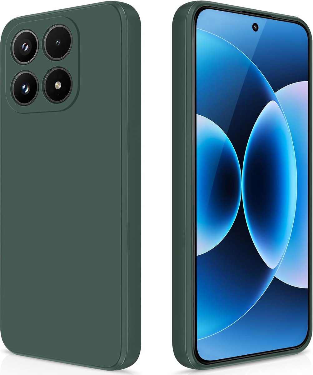 Mobiel Hoesje - Zijdezachte Siliconen Case - Groene Kleur - Schokbestendige Bescherming - ShopVlot