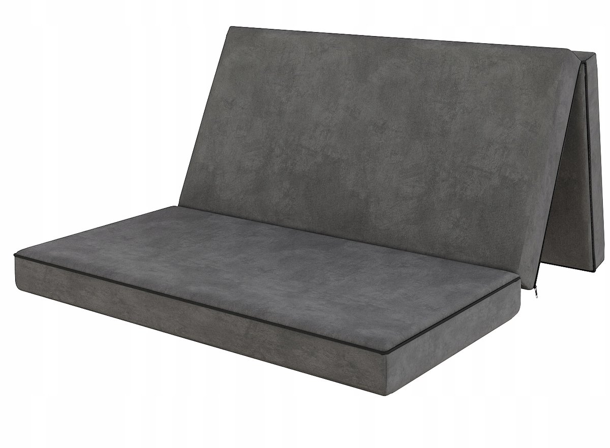 FDM Opklapbare Toeristenmatras 120x200cm, 10cm dik, FDM Case