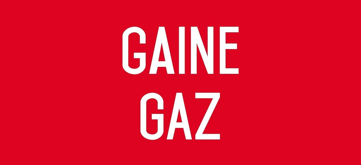 Gas jacket zelfklevende vinyl sticker - 200 x 100 mm - waterdicht - ideaal voor buitengebruik - ShopVlot
