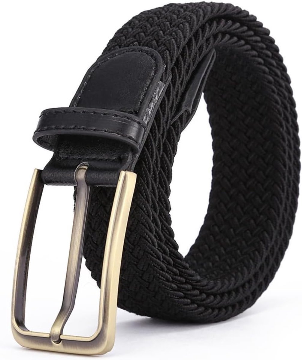 Elastische Braid Riem - Multicolor Stretch Geweven Riem - Unisex Vintage Stijl - Casual Riem voor elke gelegenheid - SnelShoppen
