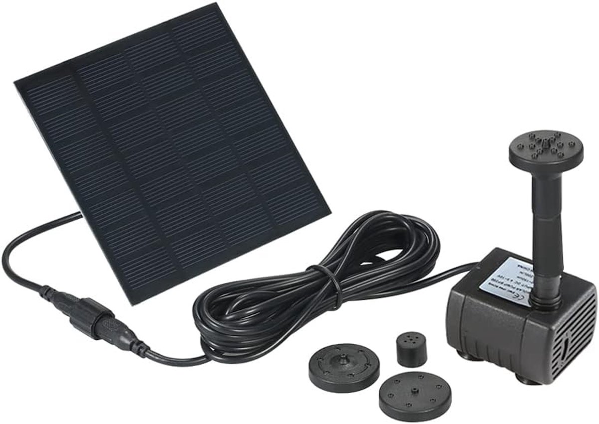 Zonnepomp Waterpomp - 7 V - Polycrystalline silicon - Energiezuinig en milieuvriendelijk - SnelShoppen