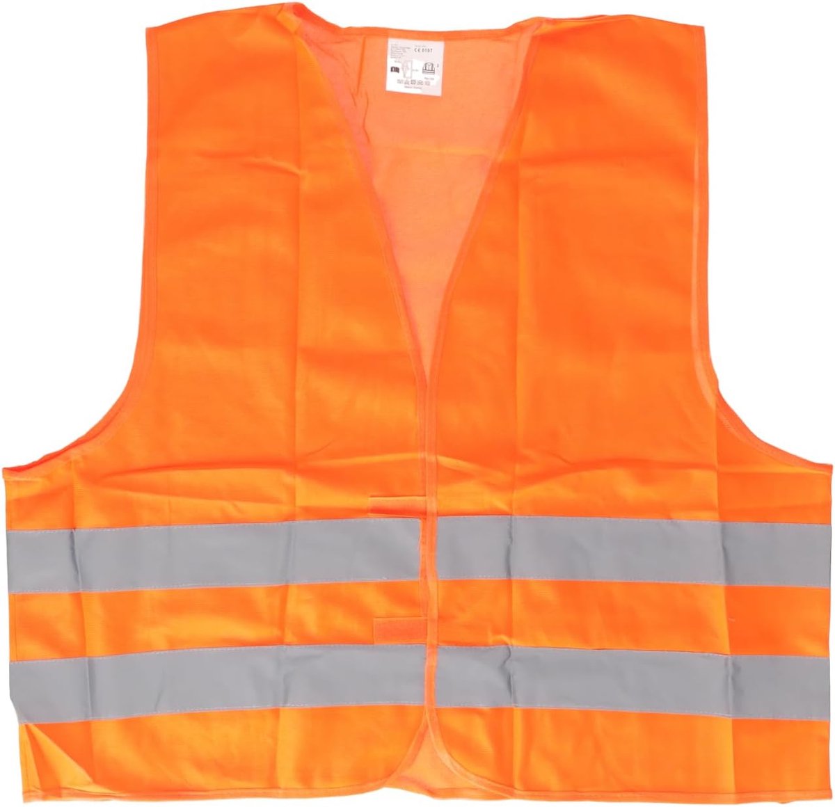Veiligheidsvest Auto & Fiets - Oranje XL - Polyester - Reflecterend - Ideaal voor zichtbaarheid - SnelShoppen