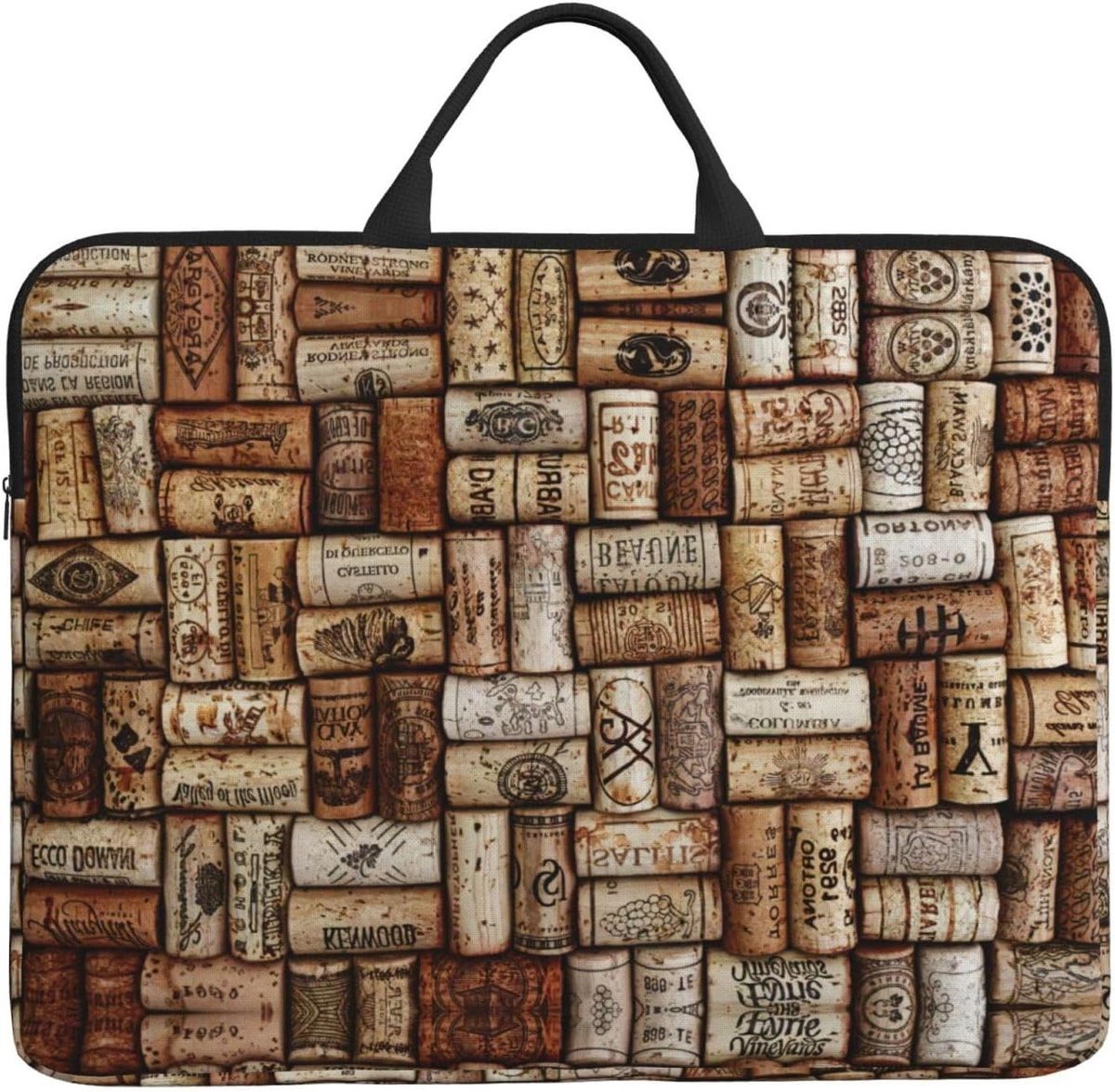 Laptop Tas - Laptoptas Beschermhoes - Bescherming Onderweg - Waterafstotende Stof - 14 inch - Zwart