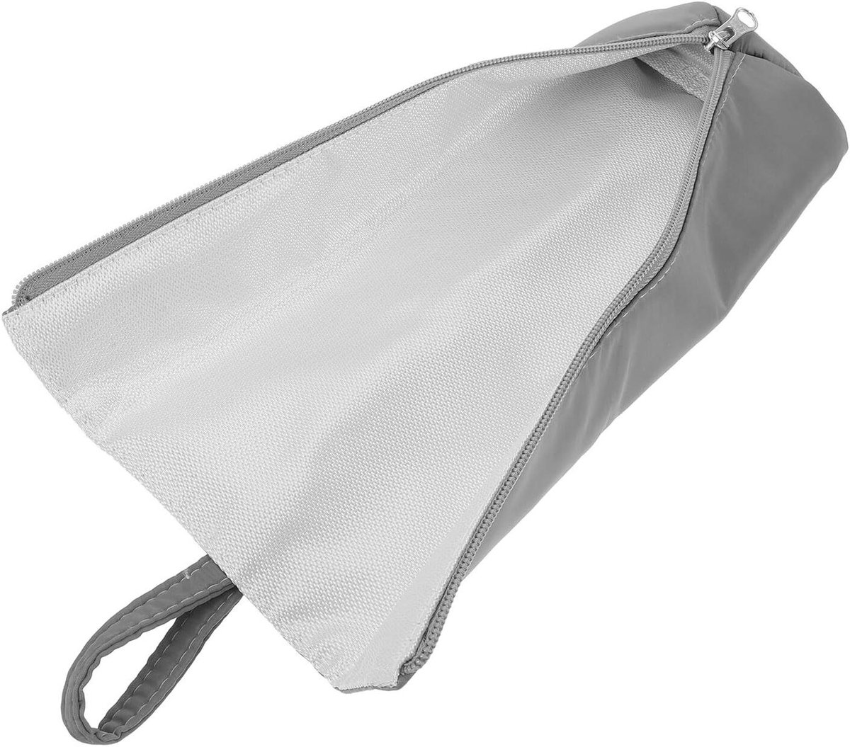 Krultang Opbergtas - Reis Organizer - Haar Styling - Hittebestendig Materiaal - 29 x 12.8 cm - Zwart