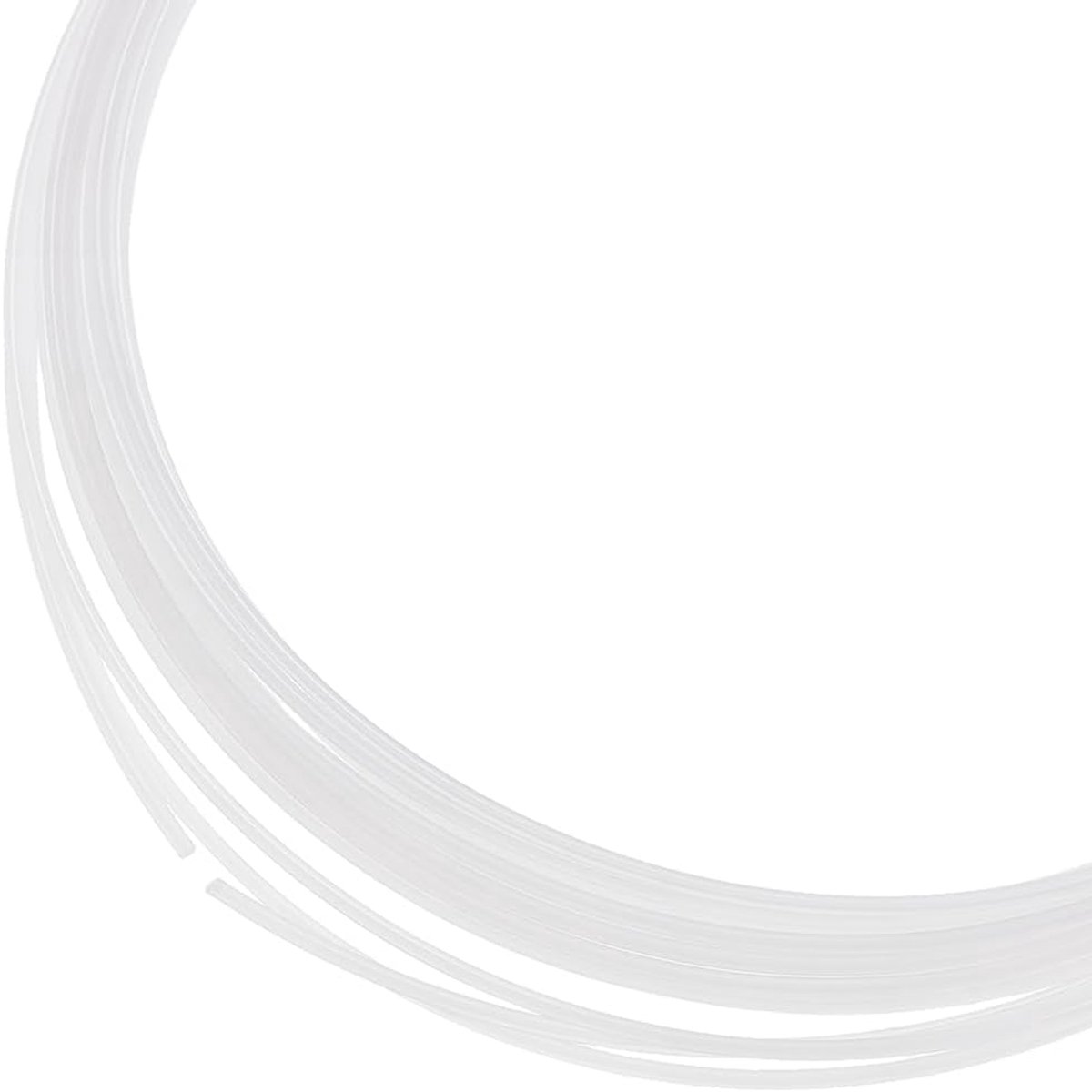 10 m 3 mm transparante PP-vinylslang, rond, flexibel, dunwandig, niet versterkt, voor reparaties aan waterdispensers, oliepompen, aquaria, motoren en luchtpompen