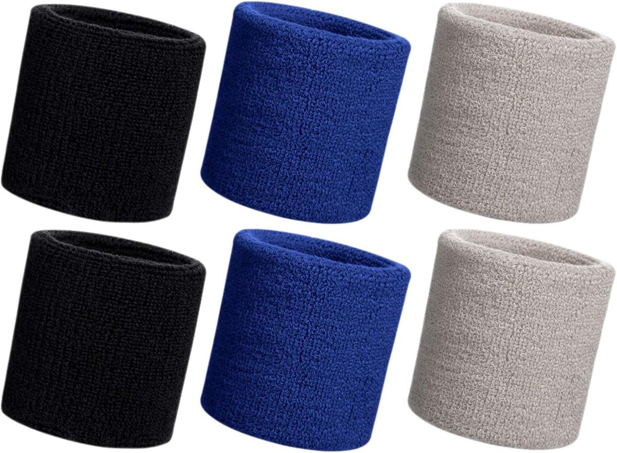Polsband voor sport, zweetbanden, absorberend, voor voetbal, basketbal, sport, atletische werking