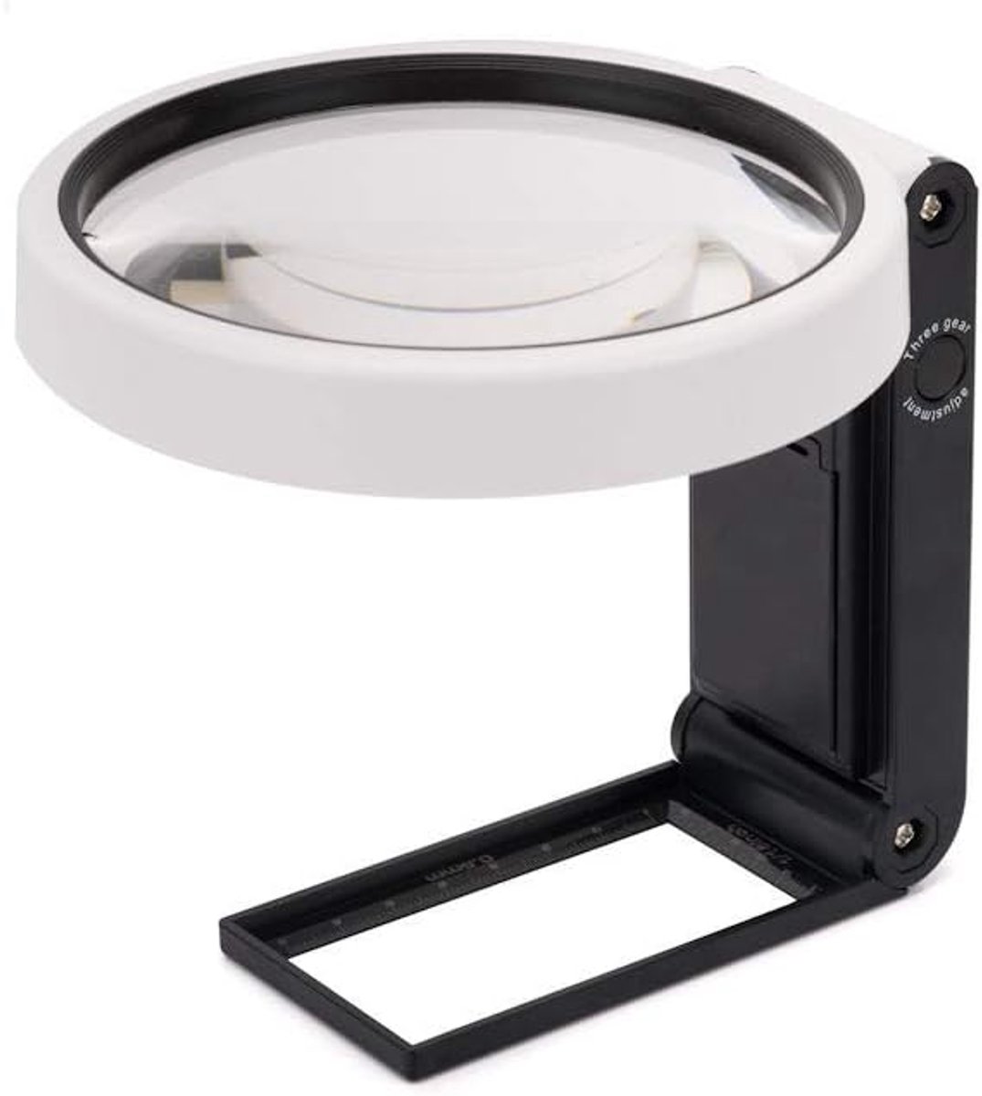 Loupe met LED verlichting - 3.5x & 25x vergroting - handmagnifier voor slechtzienden - comfortabel lezen - SnelShoppen