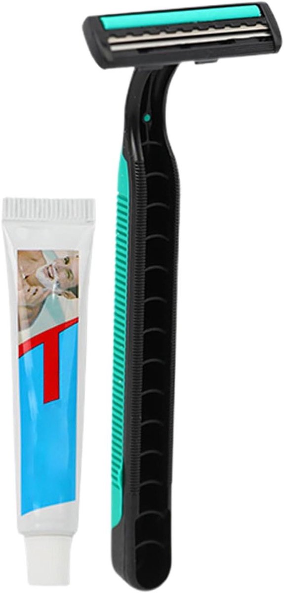 Handmatig Scheerapparaat - Reisscheerapparaat Baardtrimmer - Gezichtsverzorging Onderweg - Draagbaar Compact Ontwerp - 12 x 5 x 1 cm - null