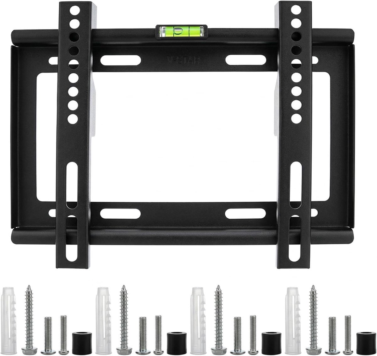 TV muurbeugel 14-42 inch - Tilt flat tv-beugel - Universeel ontwerp - Stevige constructie - ShopVlot