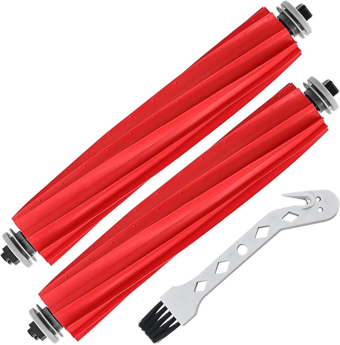 Hoofdkwast set 24 stuks - Rubberborstel - Vervangingsaccessoires voor Roborock P10/Q Revo - SnelShoppen