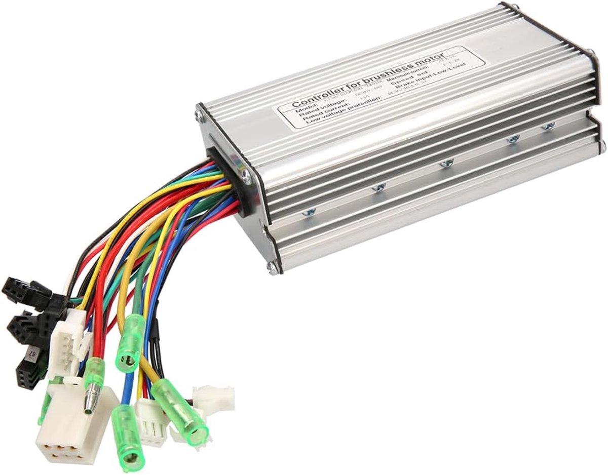 Brushless controller 36V/48V - 11A/500W - Torque controller - Voor e-bike en scooter - ShopVlot