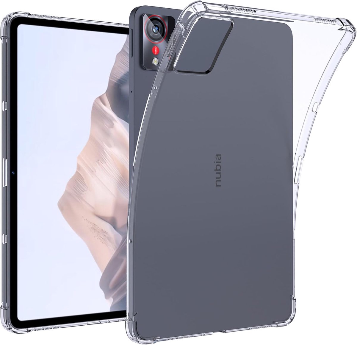 Tabletcase ZTE Nubia Pad Pro 10.9 Inch - Shockproof Siliconen - Transparante Bumper - Perfecte bescherming - ShopVlot
