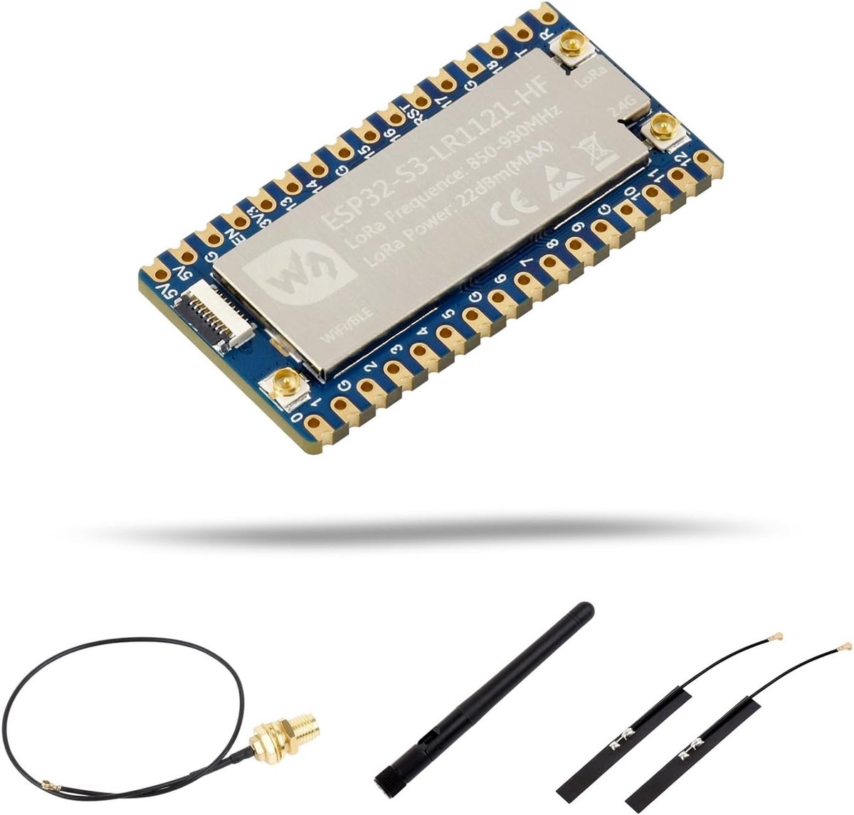 LoRa ontwikkelbord ESP32-S3-LR1121-HF - Dual Band - IoT draadloze communicatie - Ideaal voor projecten - ShopVlot