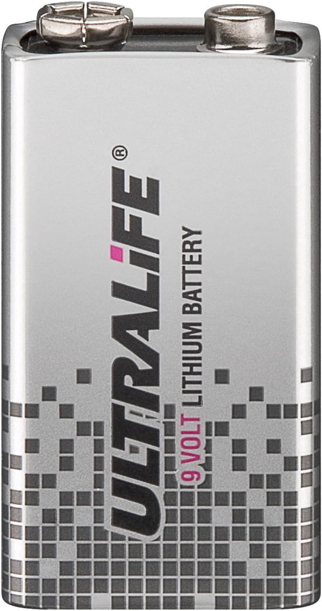 9 V lithium batterij set van 2 - krachtige lithium accu - lang meegaan - ideaal voor apparaten - ShopVlot