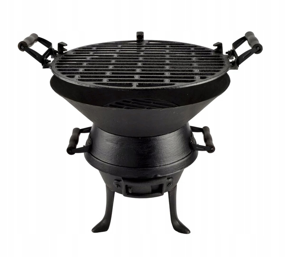 Perfect Home Gietijzeren Kolenbarbecue 35 cm - Draagbaar & Duurzaam
