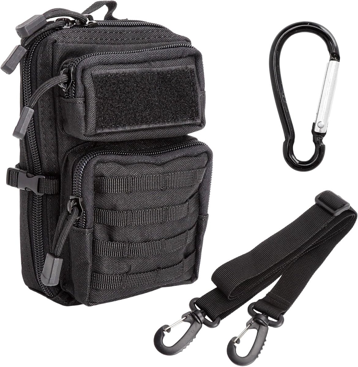 Tactische EDC Bag Molle Heuptas - Multifunctionele Telefoon Tas - Ideaal voor Camping - SnelShoppen