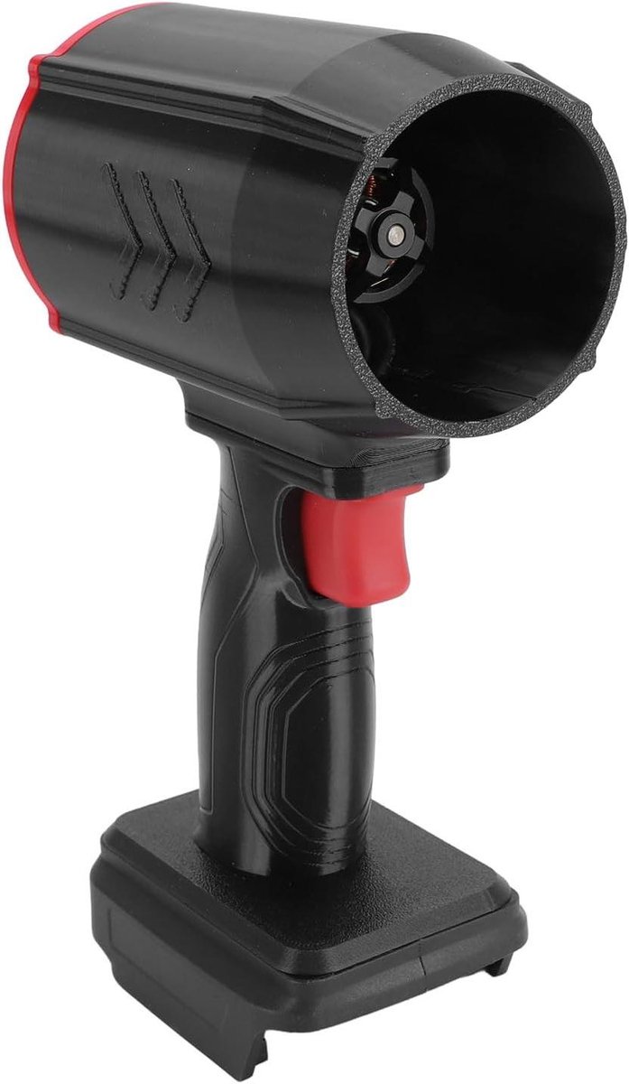 Draagbare Luchtdoek - Mini Ventilator Turbo - Stof Verwijderen - Krachtige 60.000 Tpm - 215x120x76mm - Zwart