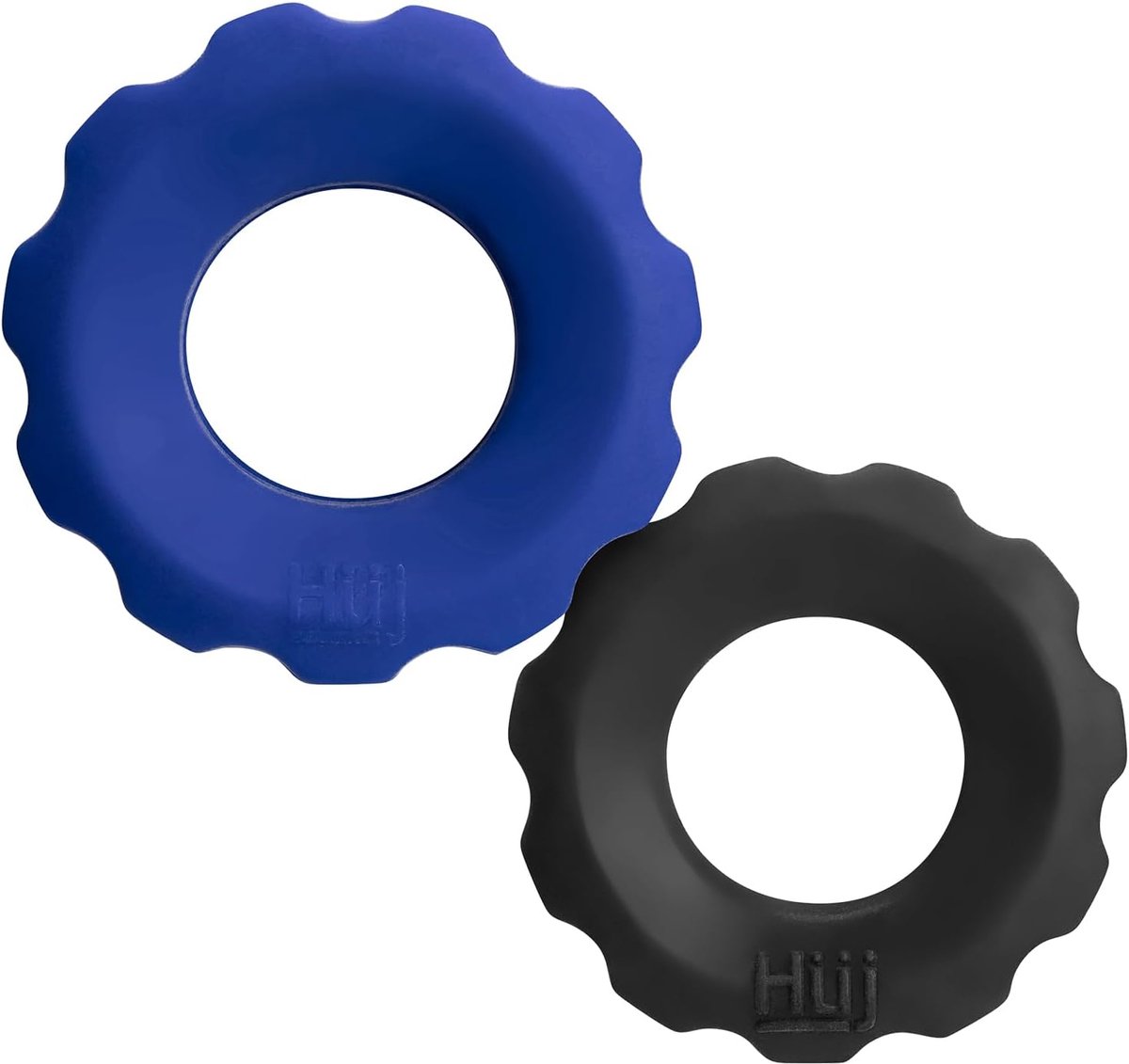 Cockring set C maat - zwart silicone - verhoogt de opwinding - voor een intensere ervaring - ShopVlot