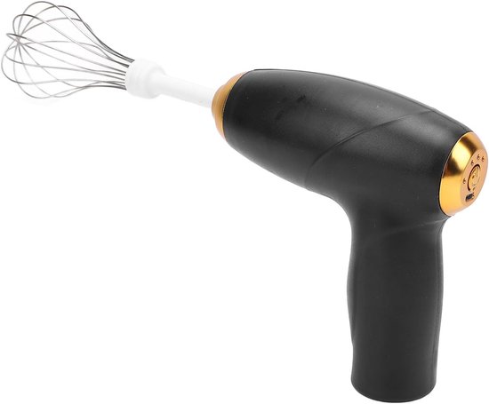 Draadloze Handmixer - Elektrische Garde - Bakken en Koken - USB Oplaadbaar - 17x13x5 cm - Zwart — afbeelding 5