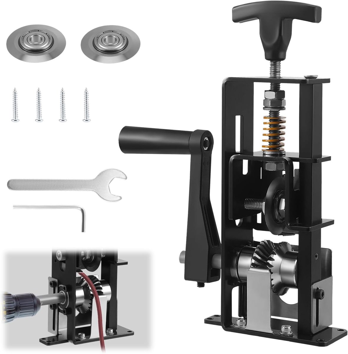 Kabelstripper 1-25mm - handmatig en elektrisch - verstelbare snijhoek - efficiënt kabelstrippen - SnelShoppen