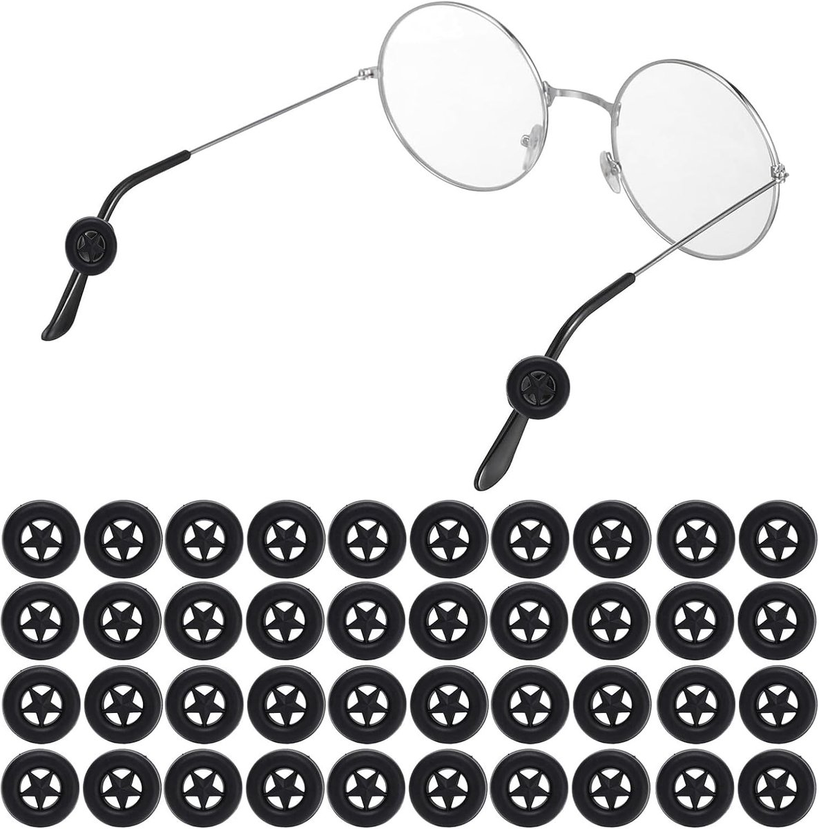 Siliconen brillenhouder - anti-slip beugel - brillenetui - veilig opbergen - SnelShoppen