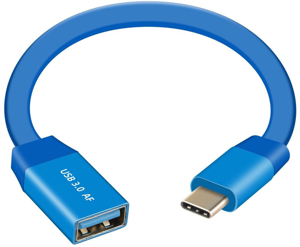 USB C naar USB 3.0 adapter kabel 0.2m - 10Gbps datatransfer - snelle oplading - compatibel met laptop en mobiel - ShopVlot