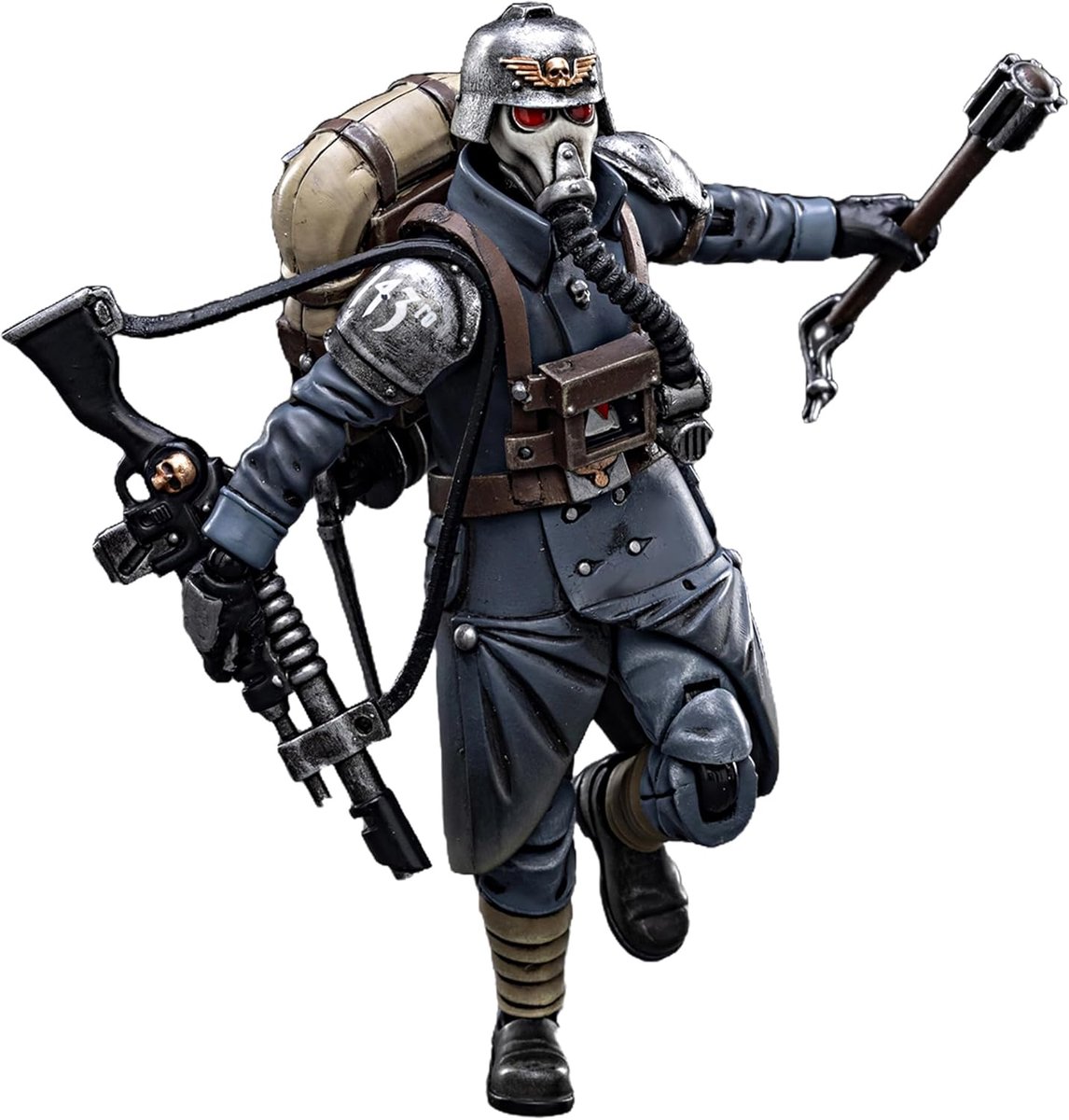 Actiefiguur 1/18 - Astra Militarum Death Korps of War - Beweegbaar - Voor Warhammer-fans - ShopVlot