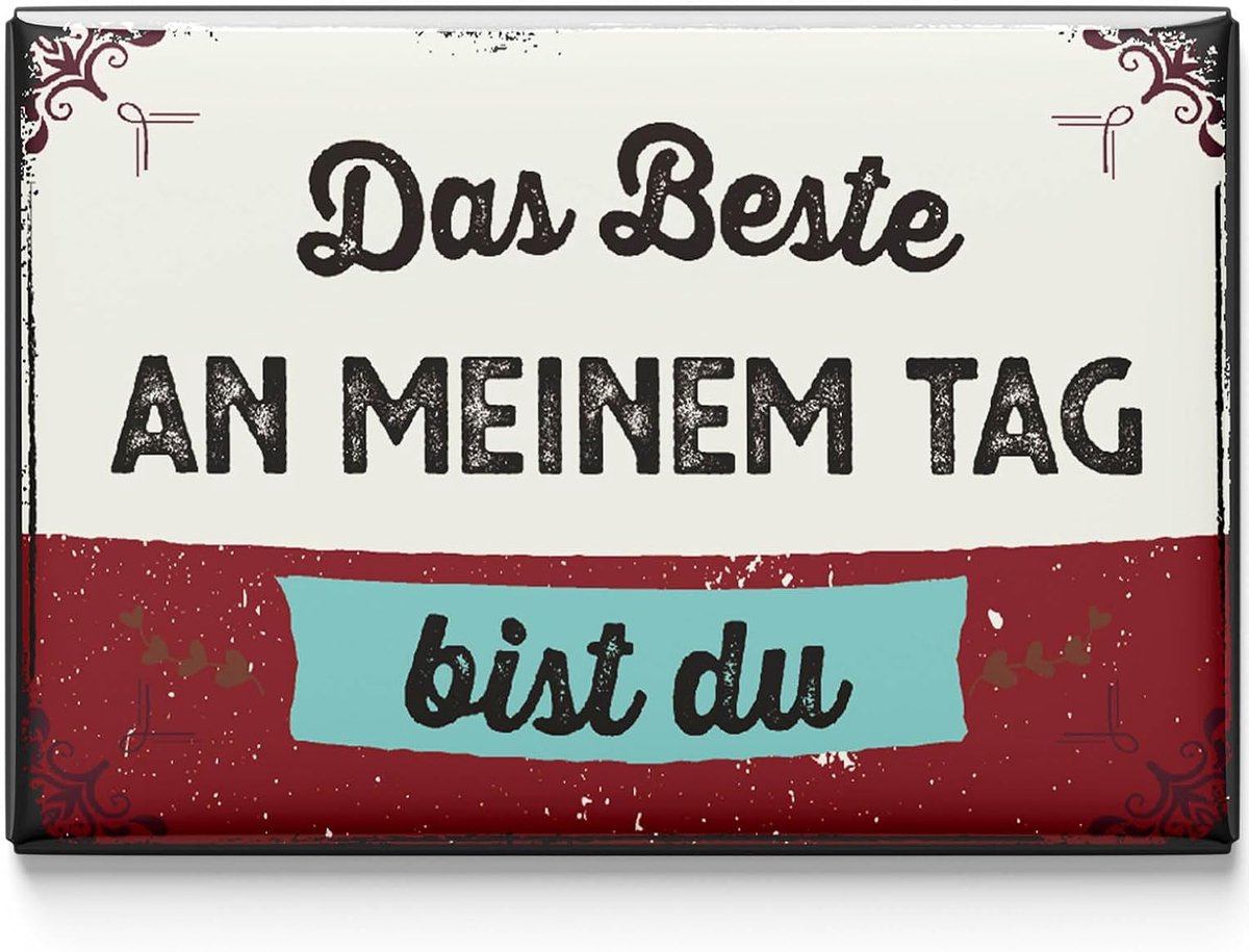 Magneten - 8x5,5 cm - grappige spreuken - breng plezier in je keuken - ShopVlot