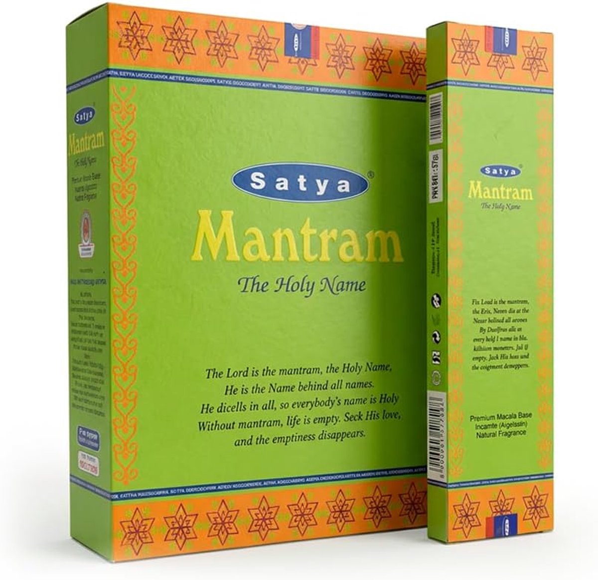 Wierookstokjes - 12 pakjes van 25 g - Masala wierook - Geur van saffraan en sandelhout voor meditatie - ShopVlot