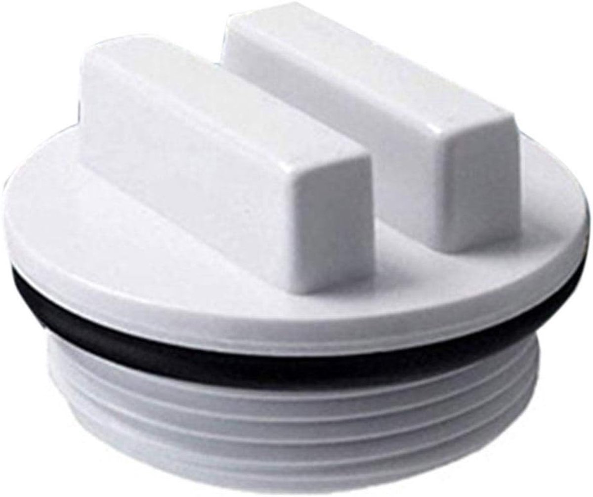 Winterkap inlaatnozzle 1,5 inch - afdichting met O-ring - winterslot voor skimmers - voorkomt schade door vorst - ShopVlot