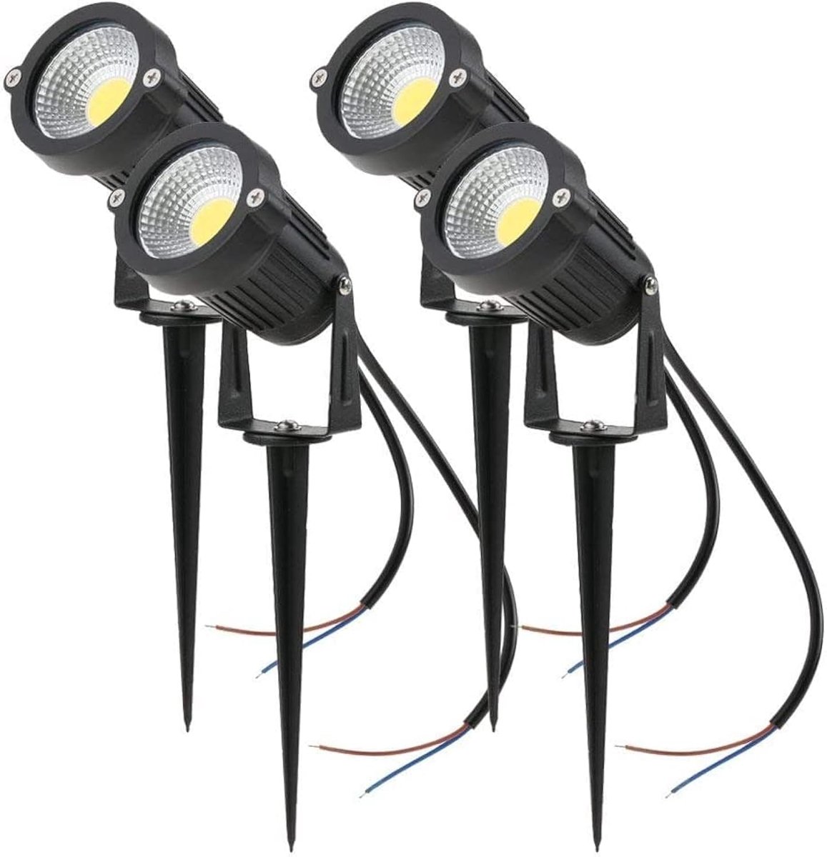 LED-tuinverlichting 5W - waterdicht IP65 - met grondpin - sfeervolle verlichting voor tuin en pad - ShopVlot