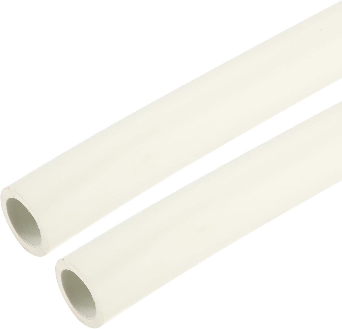 Buisisolatieslang, 2 stuks, 1 inch (25 mm) ID 1 5/16 inch (33 mm) OD-schuimslang voor gripondersteuning, wit