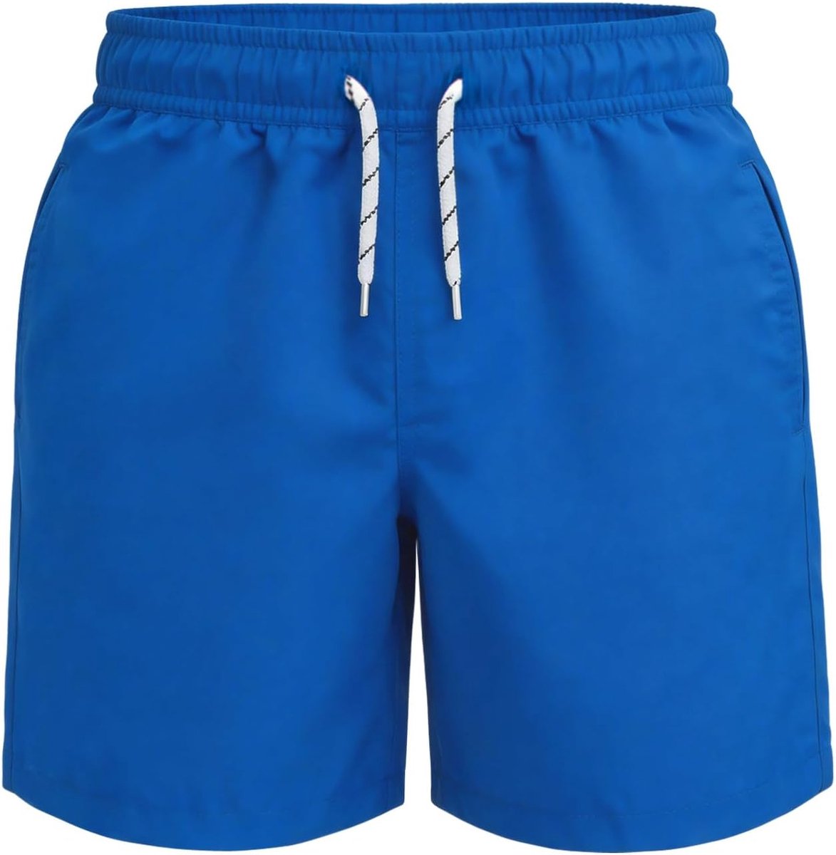 Zwembroek voor jongens en kinderen, sneldrogend, boardshorts, badmode, zwembroek met verstelbaar trekkoord, netvoering en zakken