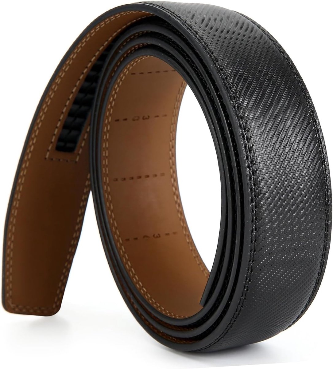 ratel automatische riem voor mannen 35 mm breed, 1 3/8 inch zonder gesp