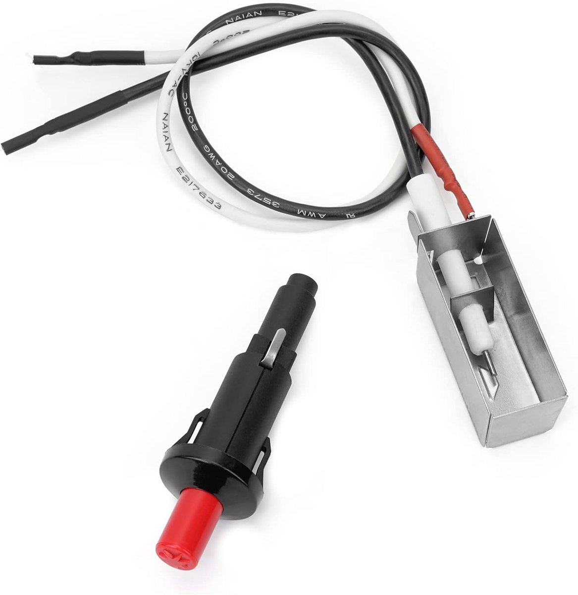 Set piëzo-aansteker voor Weber Genesis E-310/E-320, zilver/B/C, goud/B/C, platinum/B/C